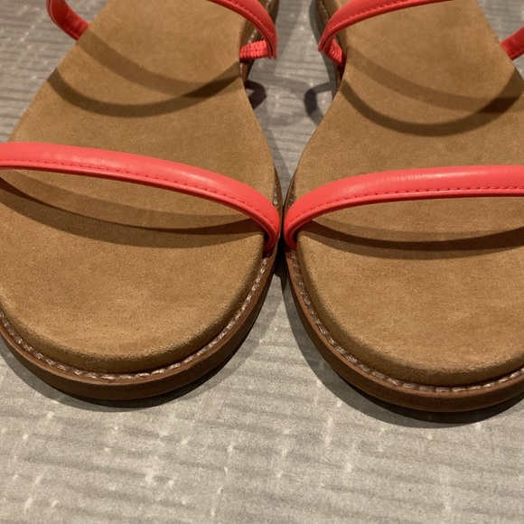 Madewell Bare Slide Sandal Electric Pink Size 9 - Picture 8 of 8